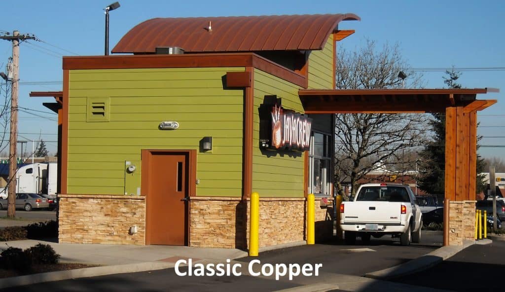 Classic Copper composition shingle color