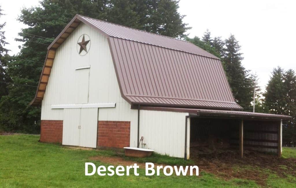 Desert Brown composition shingle color